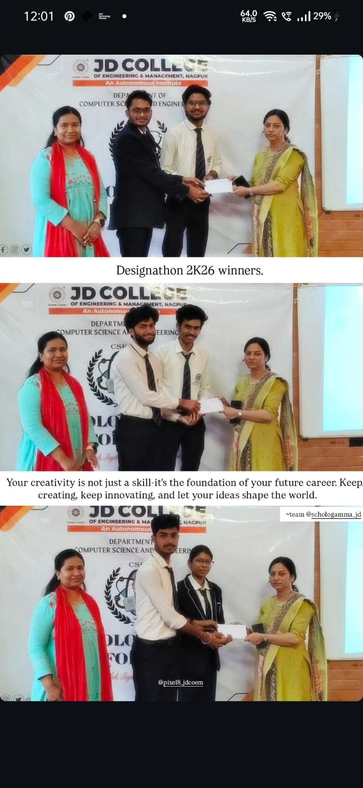 1st Runner Up 🥈 - Designathon 2K26